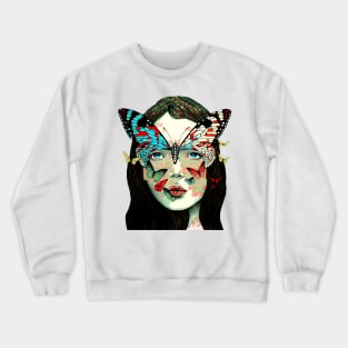 Butterfly Princess No. 1: Perfection is Overrated Crewneck Sweatshirt